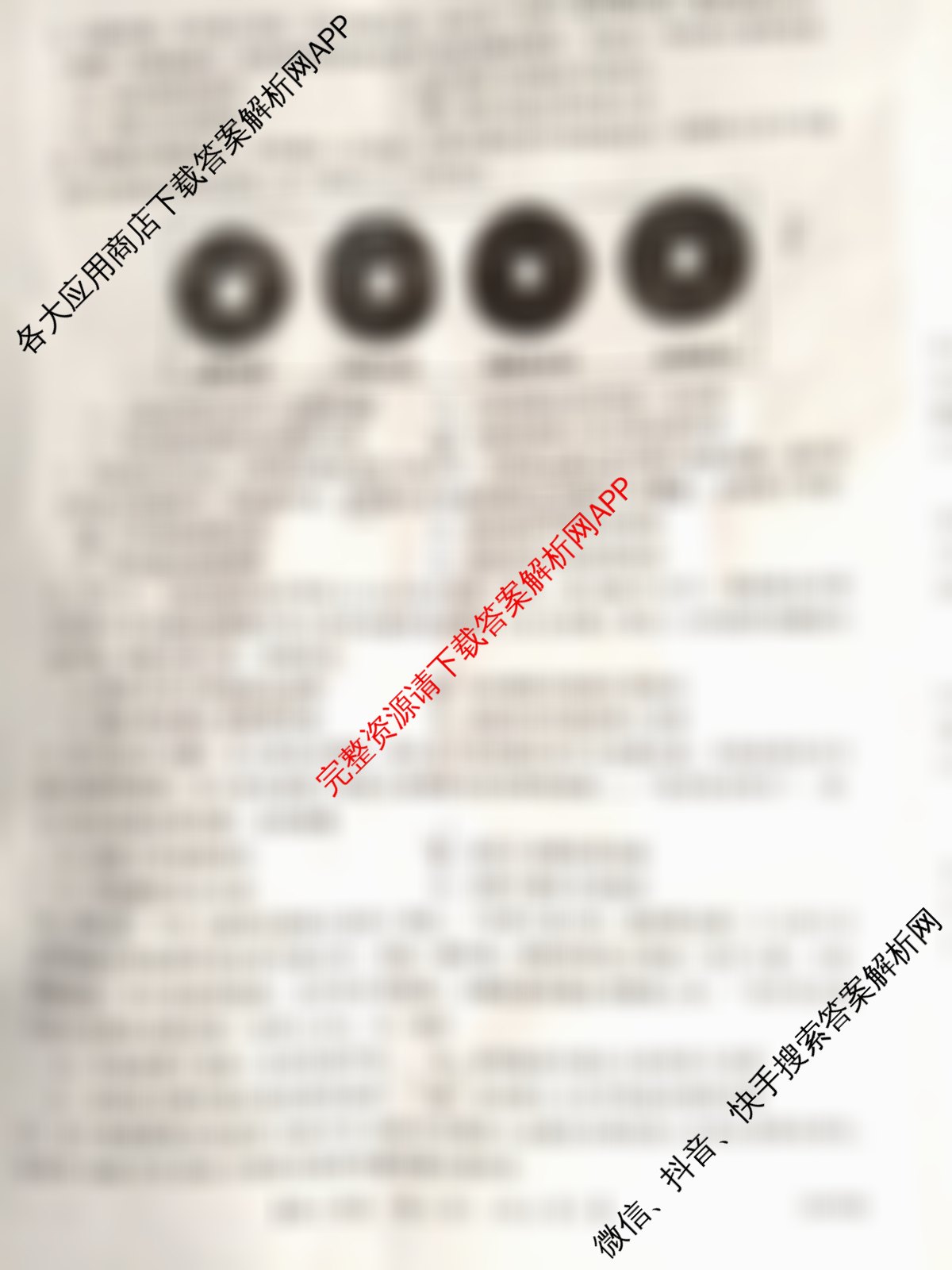 陕西省2025-2026学年高二第一学期阶段性检测卷(三)26058B试卷及答案汇总（含语文、地理(RJ)、政治等）历史试题