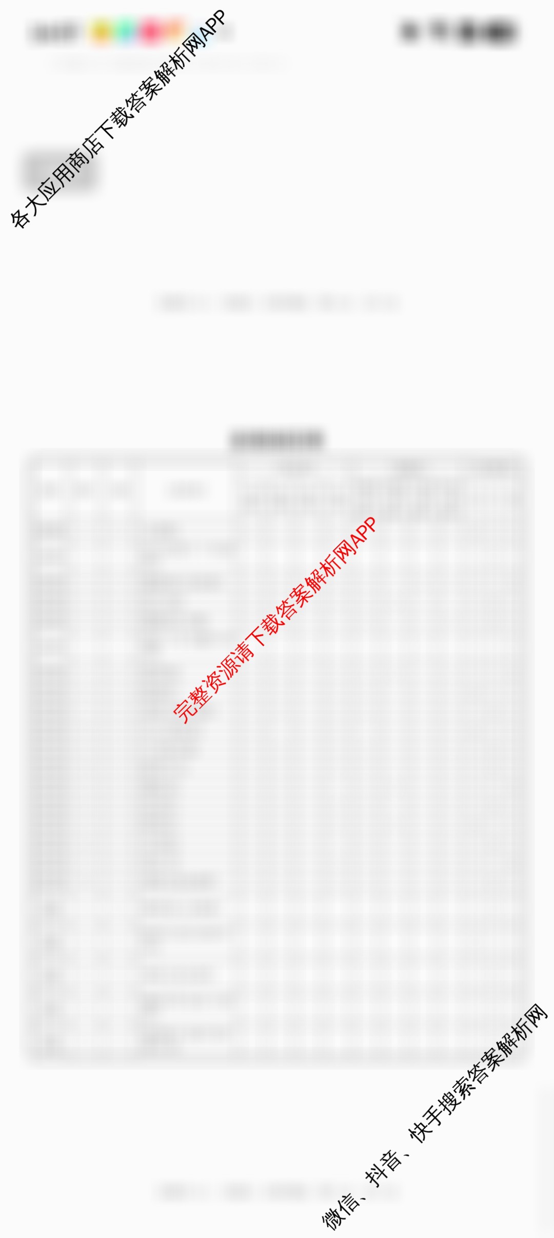 冲刺新高考2026届高考仿真训练(T8)(八)8各科答案及试卷: 含化学(河南专版) 历史(HBZB) 物理(HBZB)试卷解析生物答案