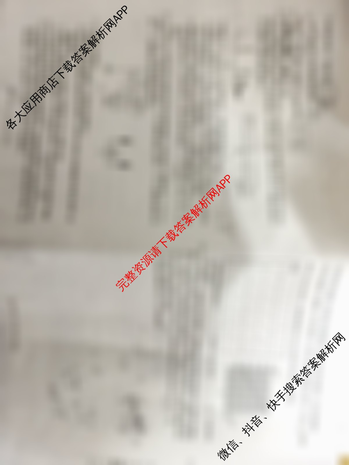 2024年三新协同教研共同体高三联考(12.19-20)各科答案及试卷（27科全）物理试题