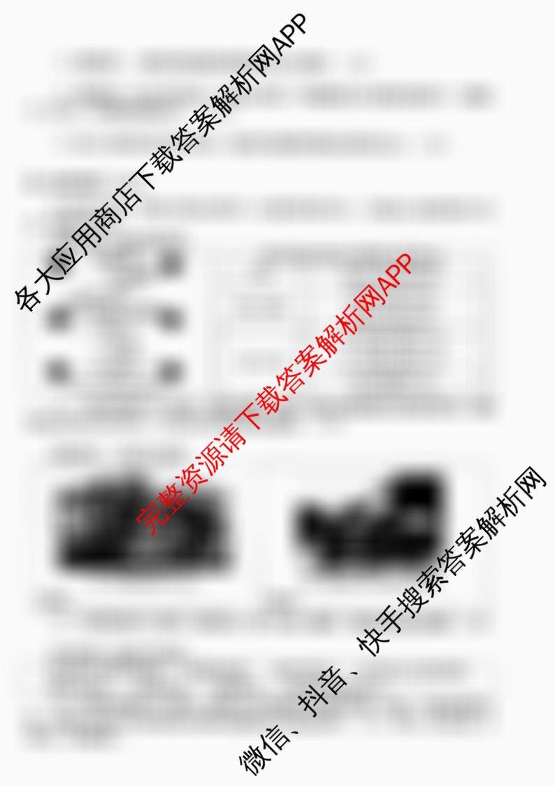 安徽省淮南市2024-2025学年度九年级第二次模拟(已更新化学 语文 道德与法治等7份)历史试题