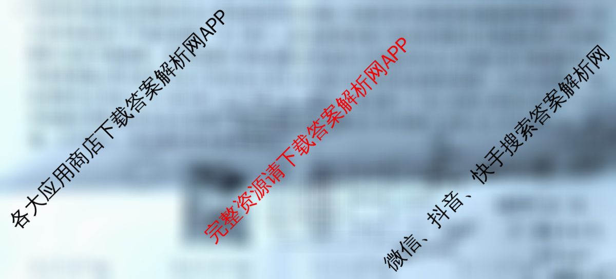 2024年三新协同教研共同体高三联考(12.19-20)各科答案及试卷（27科全）物理试题