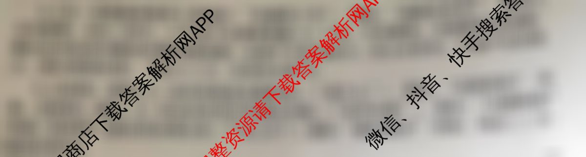 衡水名师卷高考模拟调研卷 2026年普通高等学校招生全国统一考试模拟试题(四)4试卷及答案汇总（29科全）语文答案