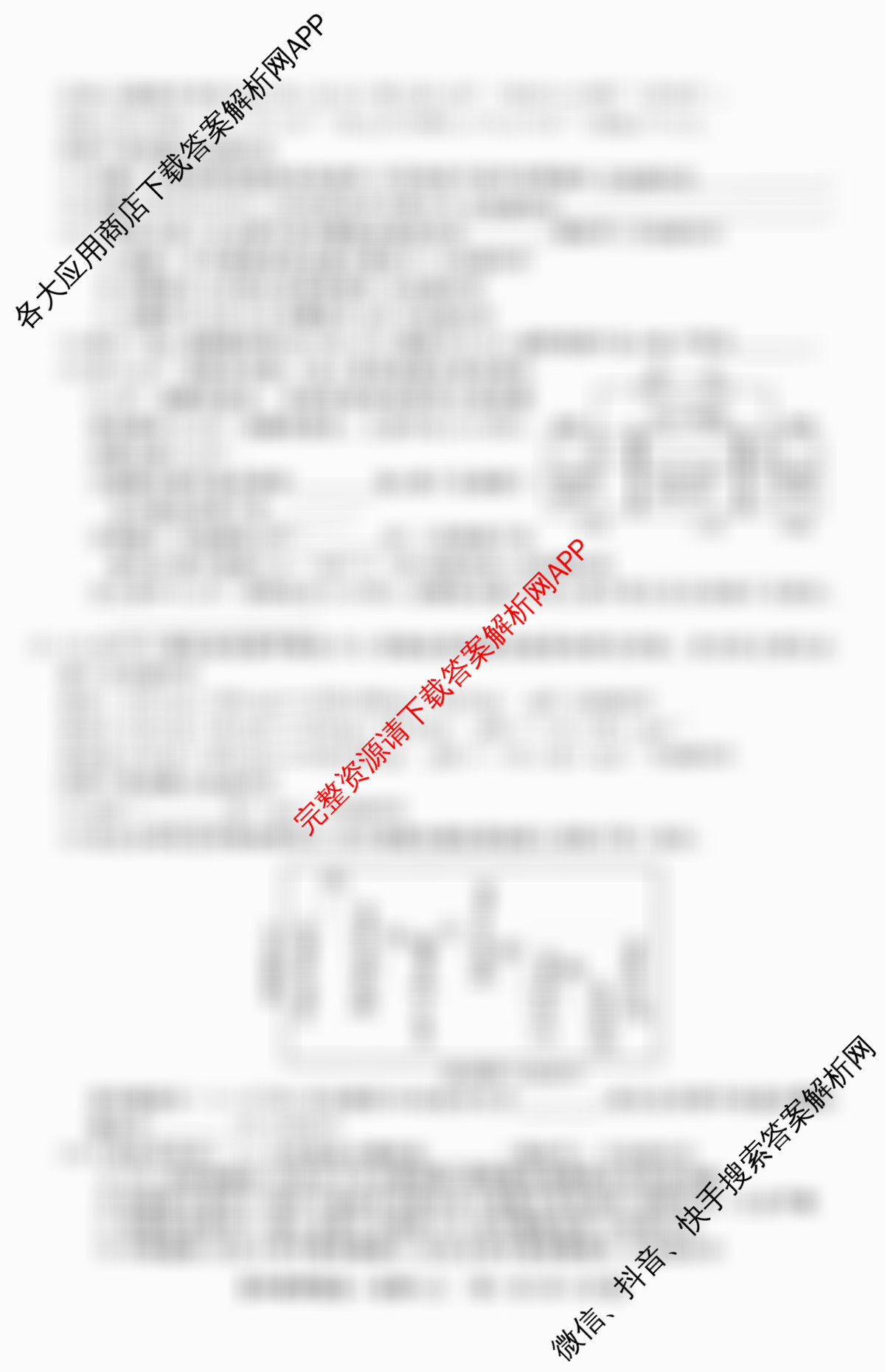 2026普通高等学校招生全国统一考试冲刺押题卷(五)5试卷及答案汇总（含生物(HBJ) 政治(C) 地理(HNY)等）化学试题