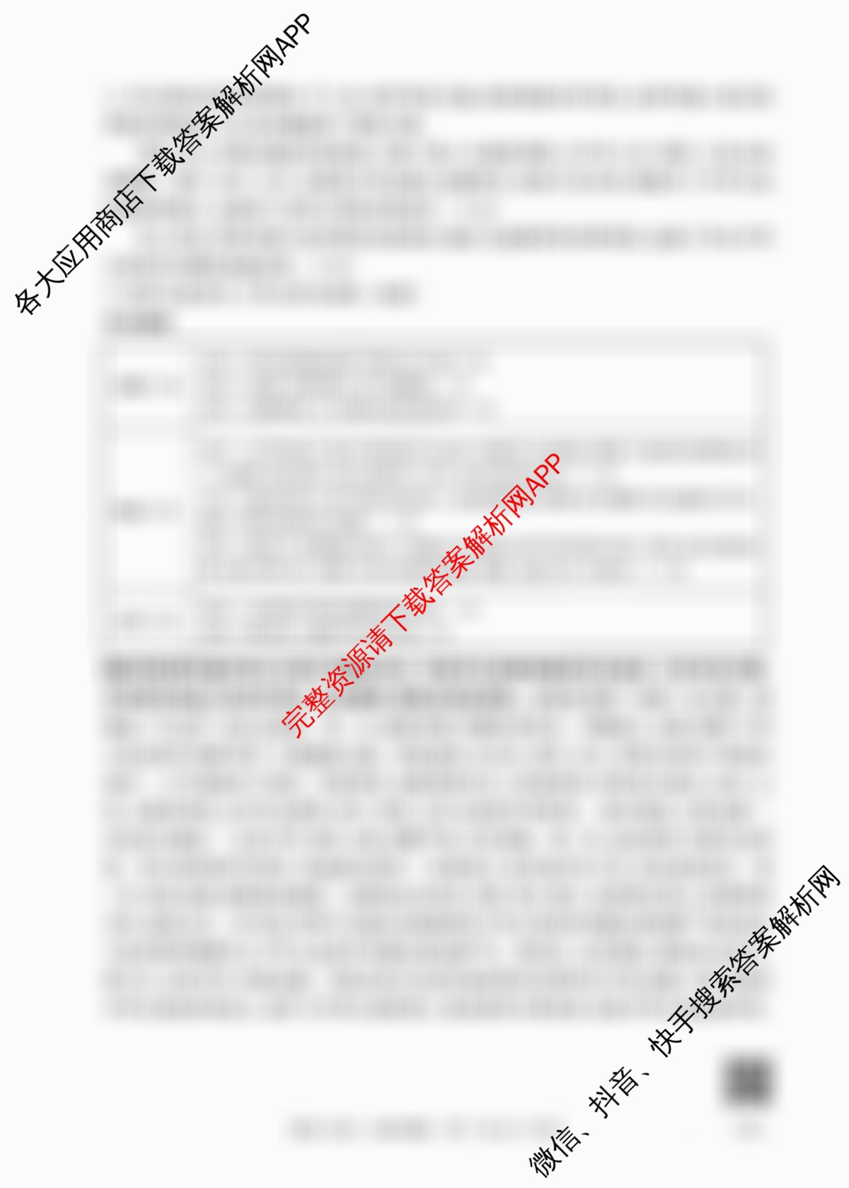 云南省2025-2026学年高三4月联考YN(4.7)试卷及答案汇总（含历史、政治、地理等）历史答案