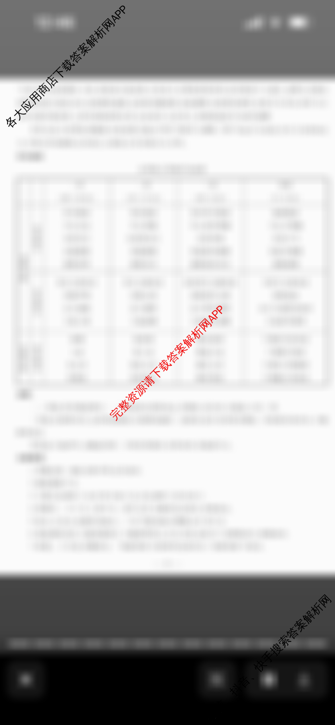 天一大联考2025-2026学年高三4月联考(SHAX202604)(4.7)各科答案及试卷(已更新政治 历史 地理等9份)语文答案