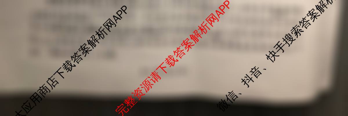 2025高三年级适应性模拟考试(4月)各科答案及试卷（13科全）地理试题