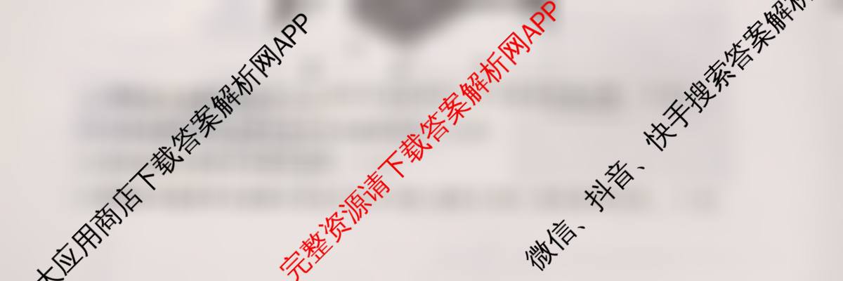 青桐鸣2025届普通高等学校招生全国统一考试青桐鸣大联考(高三)(3.13)(已更新历史 生物 英语等9份)地理试题