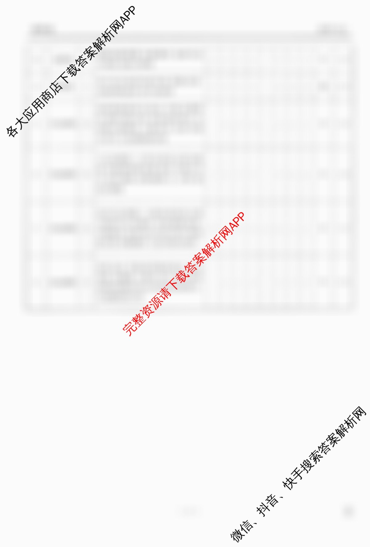 衡水金卷先享题调研卷2026年普通高等学校招生全国统一考试模拟试题(五)5（含政治(GD)、化学(CY)、政治(HJ)等）化学答案