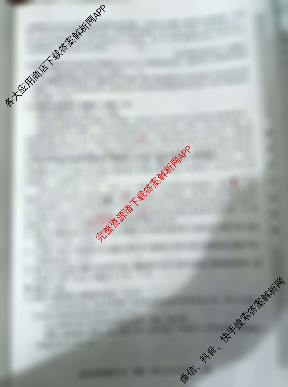 2025年普通高校招生考试冲刺压轴卷(四)4（含语文(Y在括号外)、地理(B在括号内)、生物(C在括号内)等）语文试题