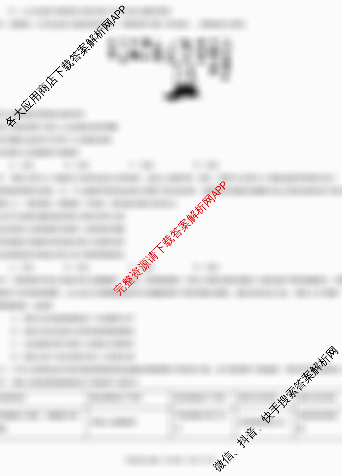 炎德英才大联考萍乡实验学校2025届高三模拟试卷(一)1各科答案及试卷（含地理、政治、化学等）政治试题