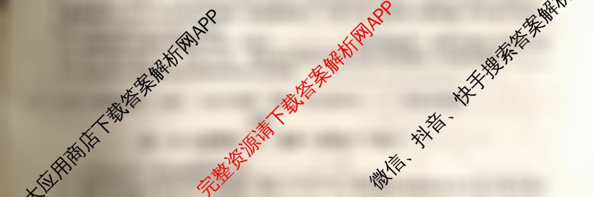 安徽省C20教育联盟2025年九年级中考功夫卷(六)（含数学、语文、历史等7份）化学试题