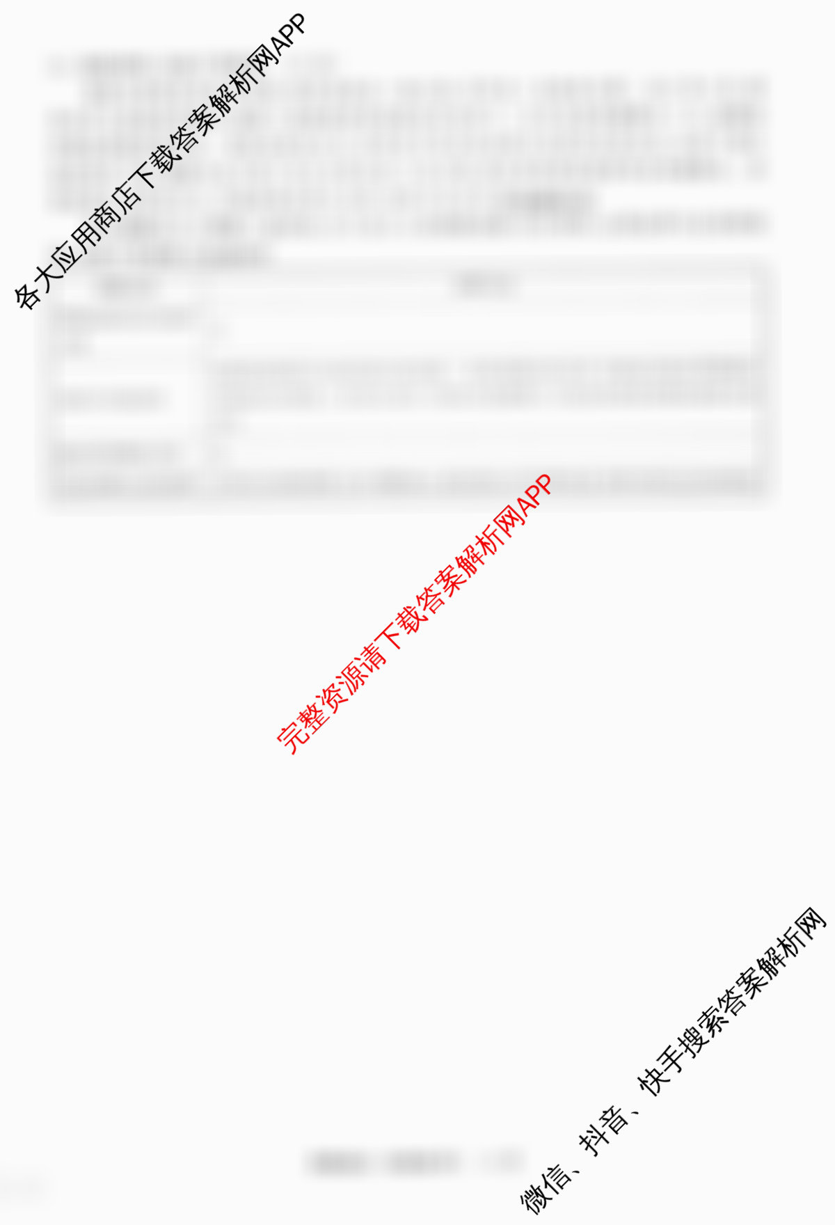 天舟高考衡中同卷2026年普通高等学校招生全国统一考试模拟信息卷(四)4试卷及答案汇总（含化学(WG) 物理(山东版) 生物(湖北版)等）政治试题