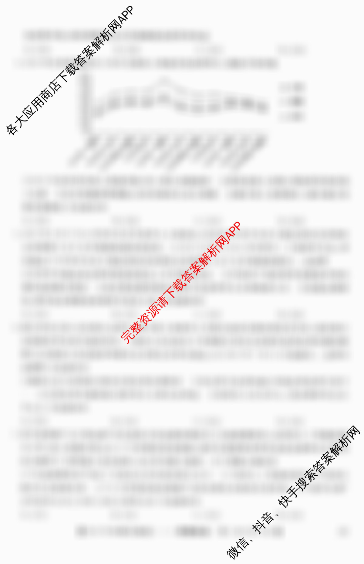 2026年全国高考冲刺压轴卷(一)1试卷及答案汇总(已更新地理(B1) 地理(湖南) 历史(河南)等67份)政治试题