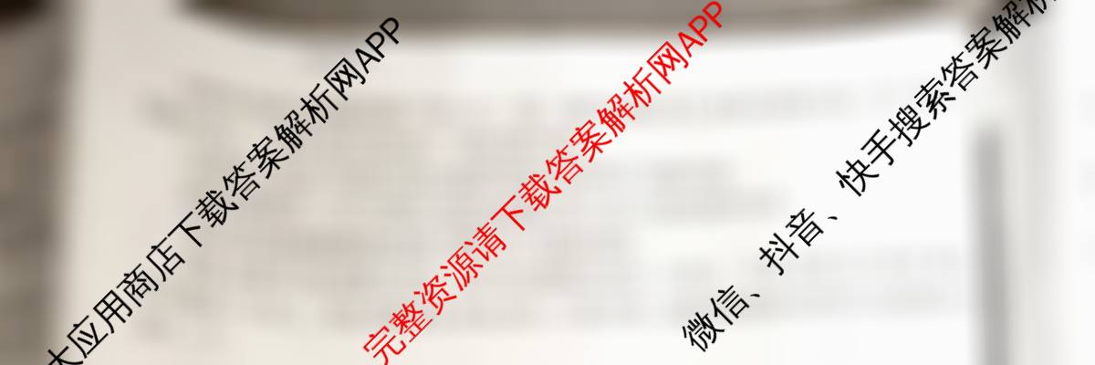 2025届H20高中联盟4月高三联考试卷及答案汇总（含历史、英语、语文等）语文试题