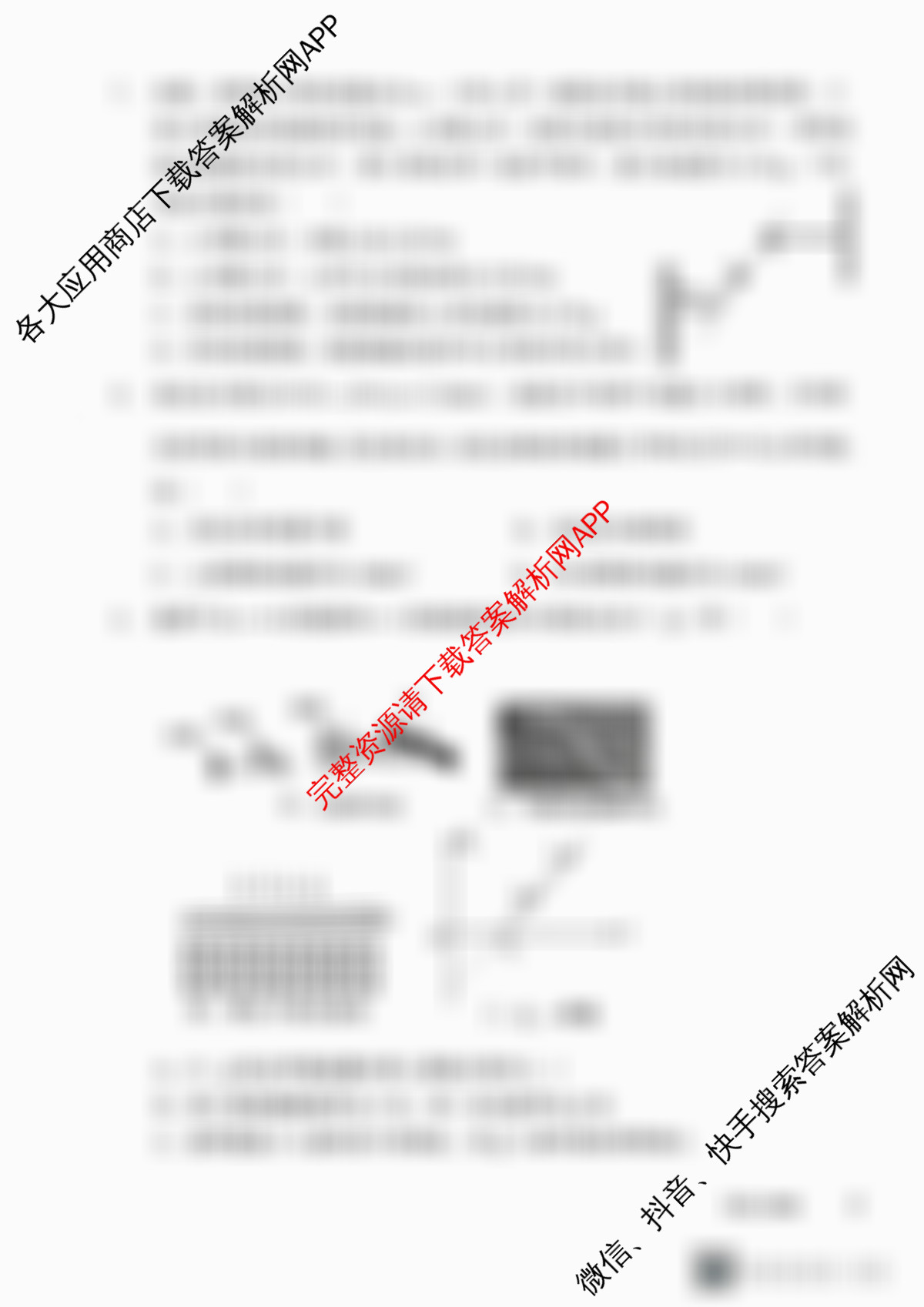 陕西省韩城市象山中学2025-2026学年度第二次月考试题高三(已更新政治、物理、英语等8份)物理试题