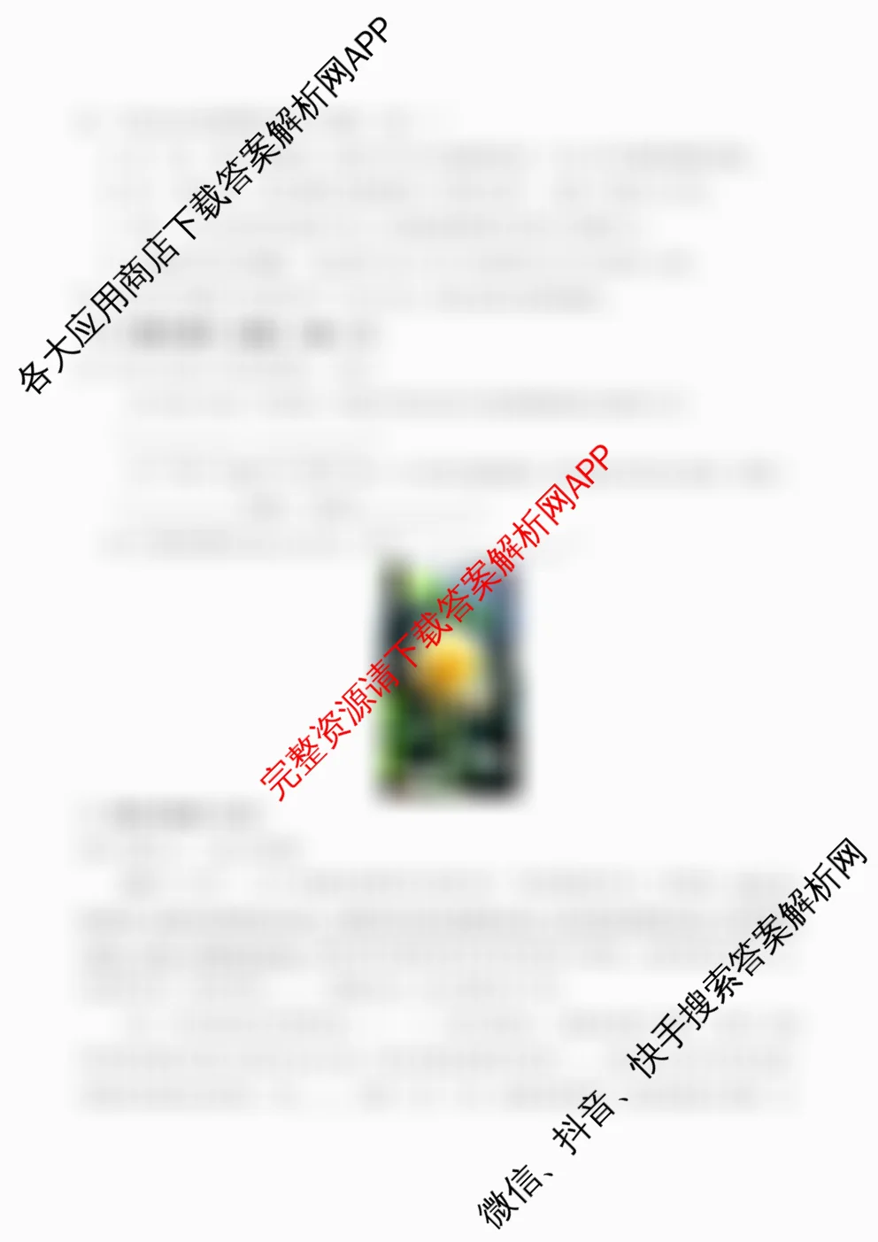 浙江省2025年秋季高一开学摸底考试模拟卷（含历史、政治、物理等）语文试题