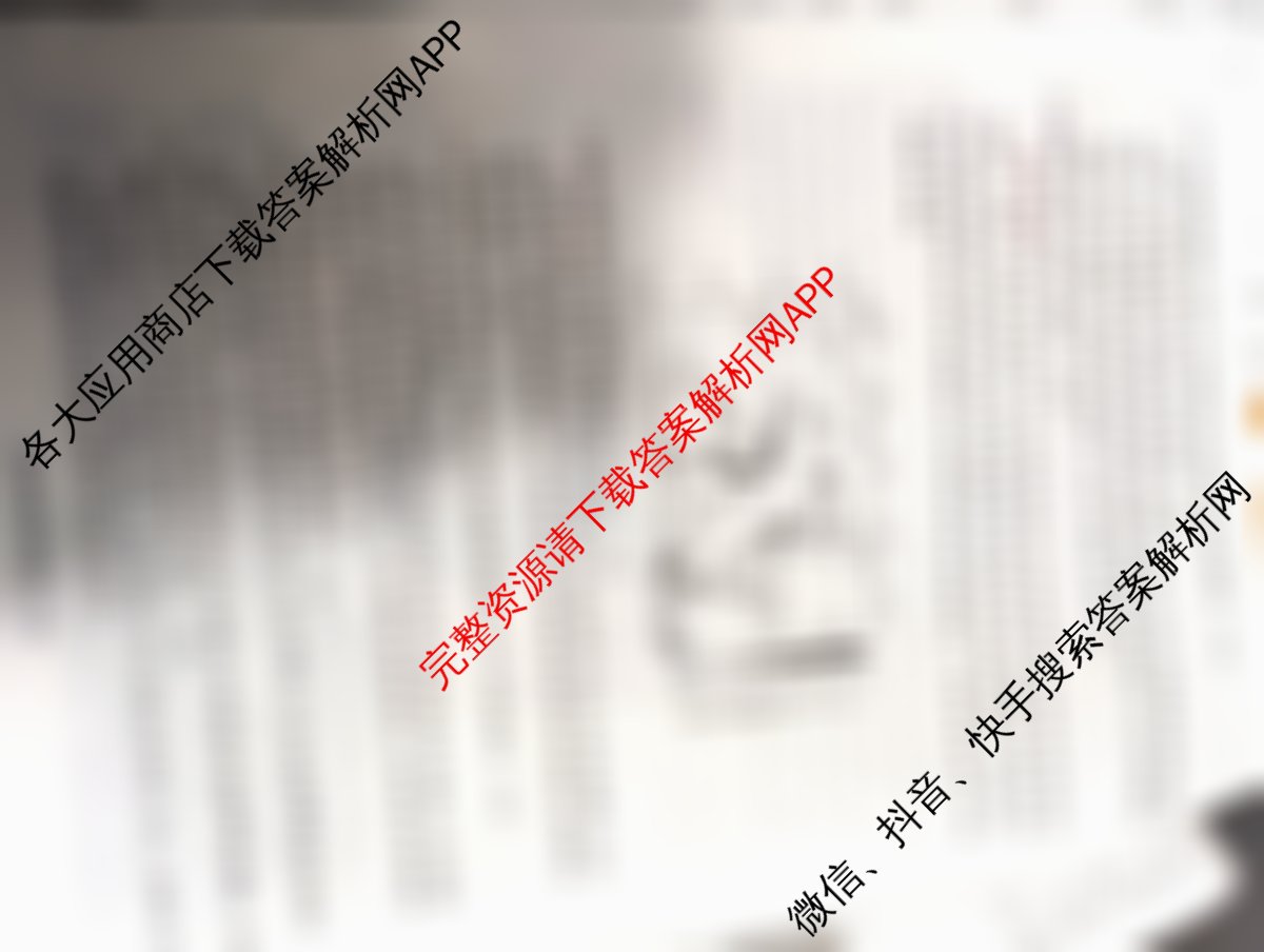 炎德英才大联考雅礼中学2026届高三月考试卷(四)试卷及答案汇总（9科全）地理答案