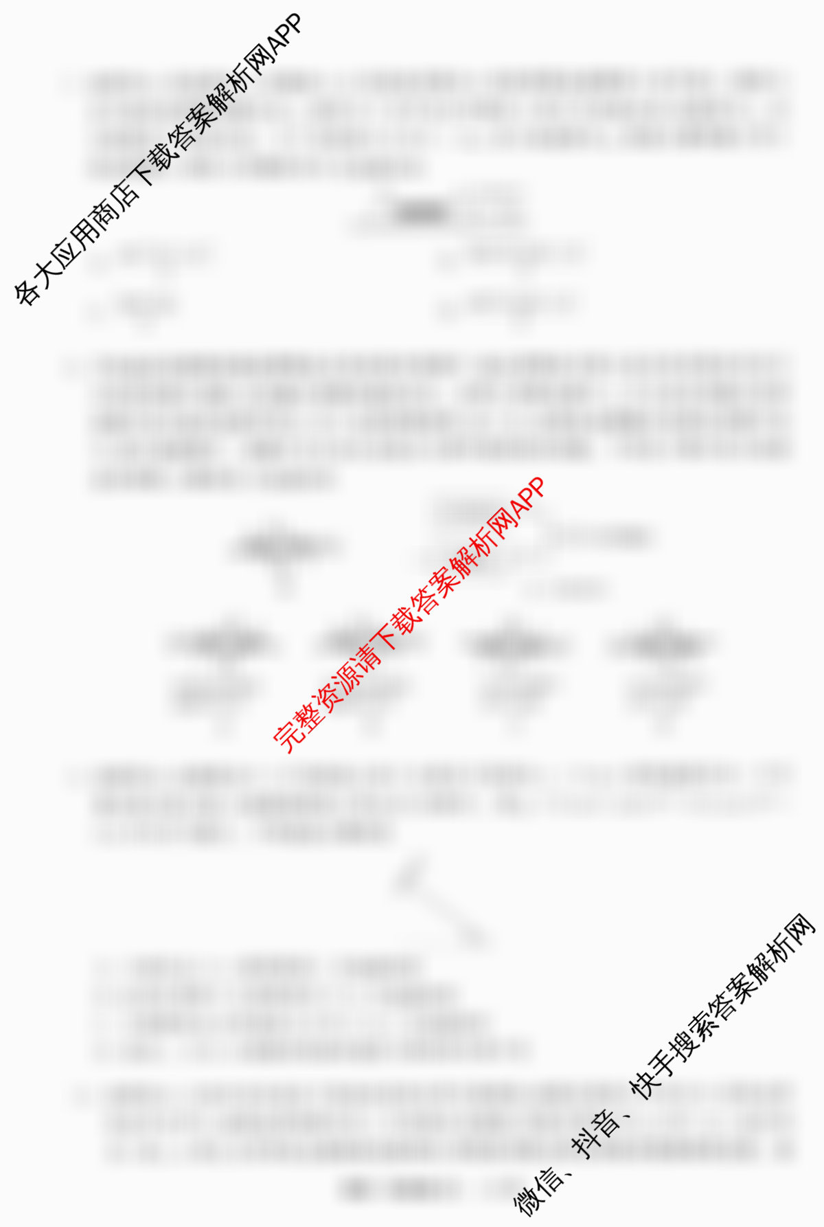 天舟高考衡中同卷2026年普通高等学校招生全国统一考试模拟信息卷(五)5试卷及答案汇总（含化学(LE)、政治(WY)、生物(JY)等）物理试题