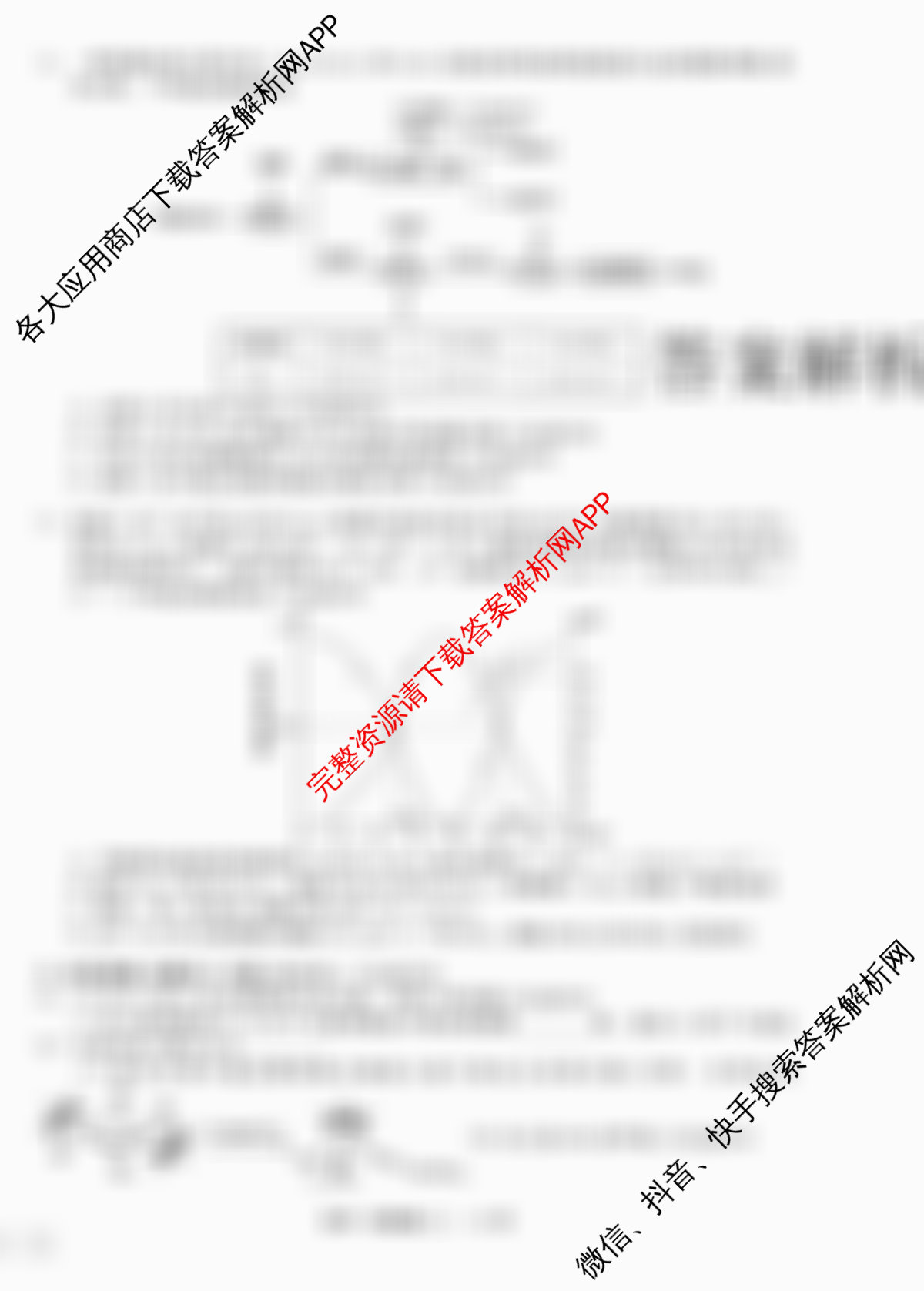 天舟高考衡中同卷2026年普通高等学校招生全国统一考试模拟信息卷(二)2各科答案及试卷（含政治(河南版)、文综(新疆版)、生物(湖北版)等）化学试题