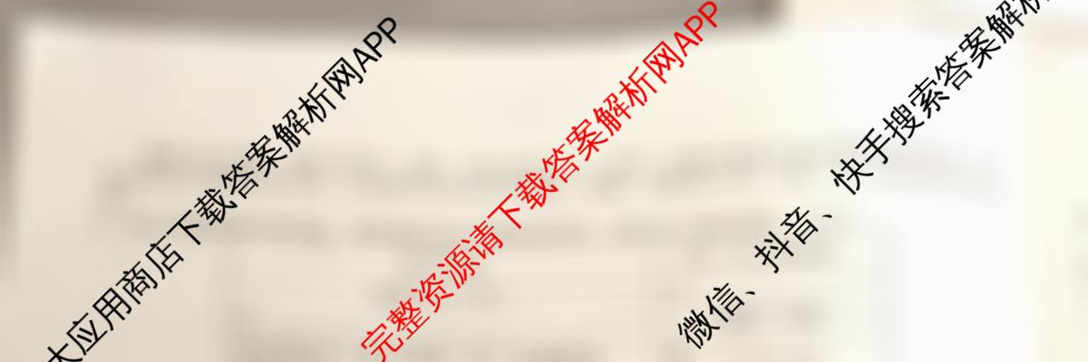 安徽省C20教育联盟2025年九年级中考功夫卷(六)（含数学、语文、历史等7份）语文试题