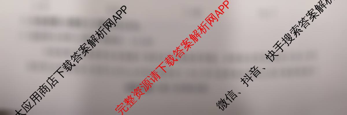青桐鸣2025届普通高等学校招生全国统一考试青桐鸣大联考(高三)(3.13)(已更新历史 生物 英语等9份)地理试题