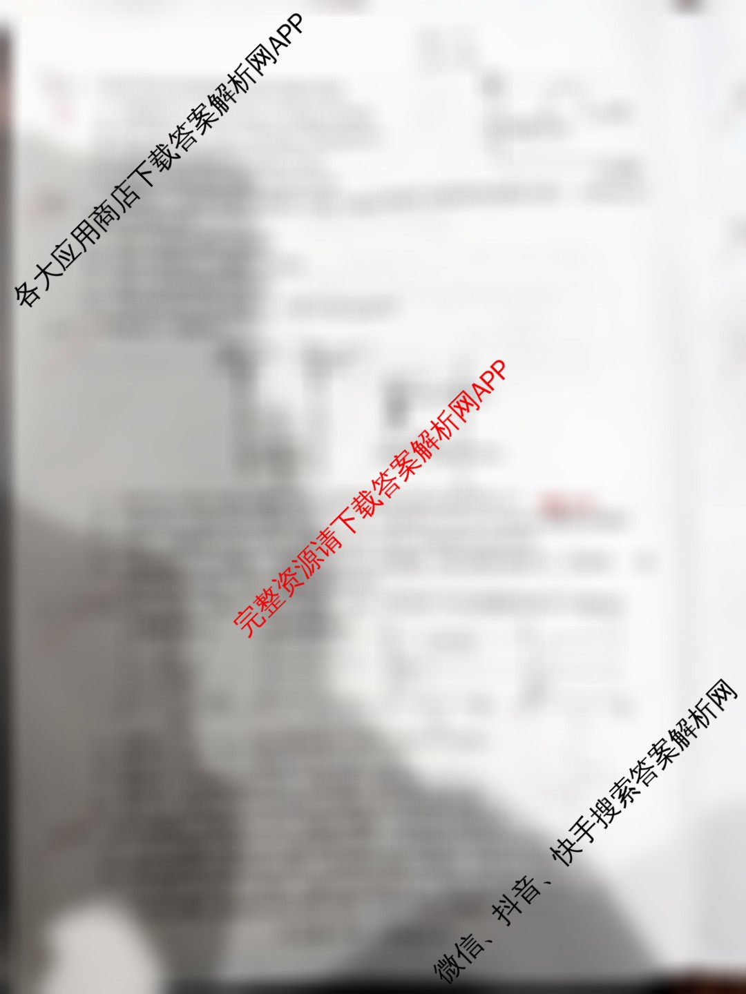 安徽师大附中2025-2026学年高二年级上学期期中素质检测各科答案及试卷（含历史(A)、数学(A卷)、物理(B卷)等12份）化学试题