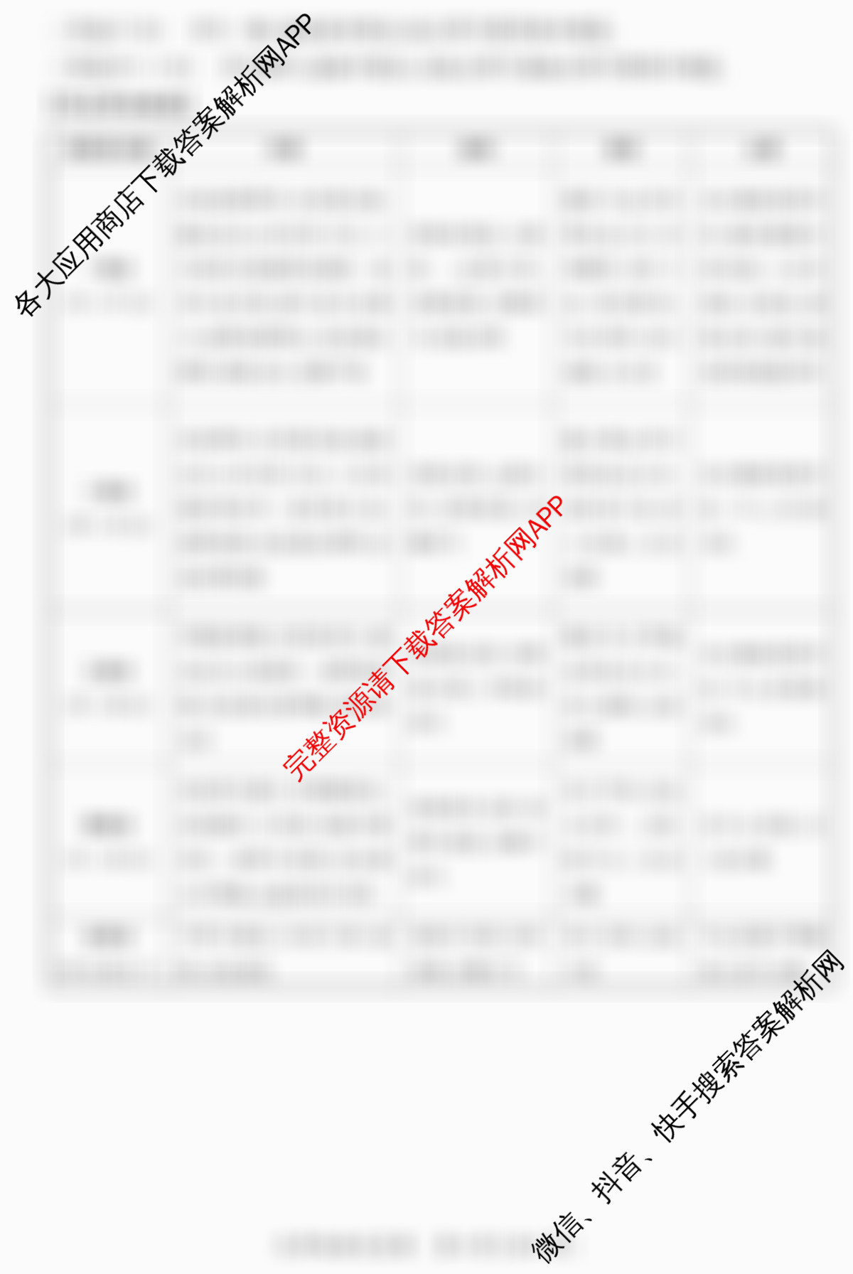 晋一原创测评山西省2024-2025学年第一学期九年级期中质量监测试卷及答案汇总（10科全）语文答案