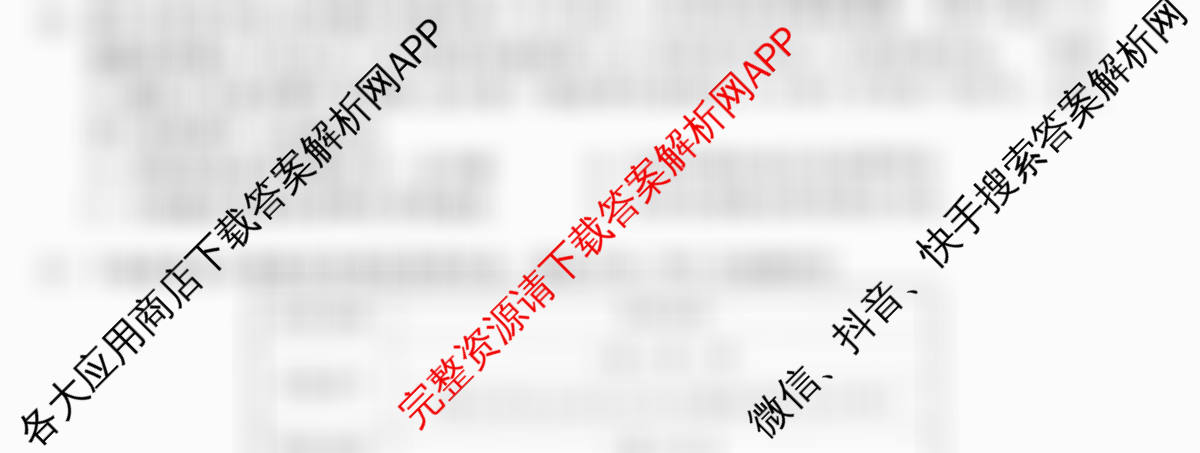 天舟高考衡中同卷2026年普通高等学校招生全国统一考试模拟信息卷(五)5试卷及答案汇总（35科全）文综试题