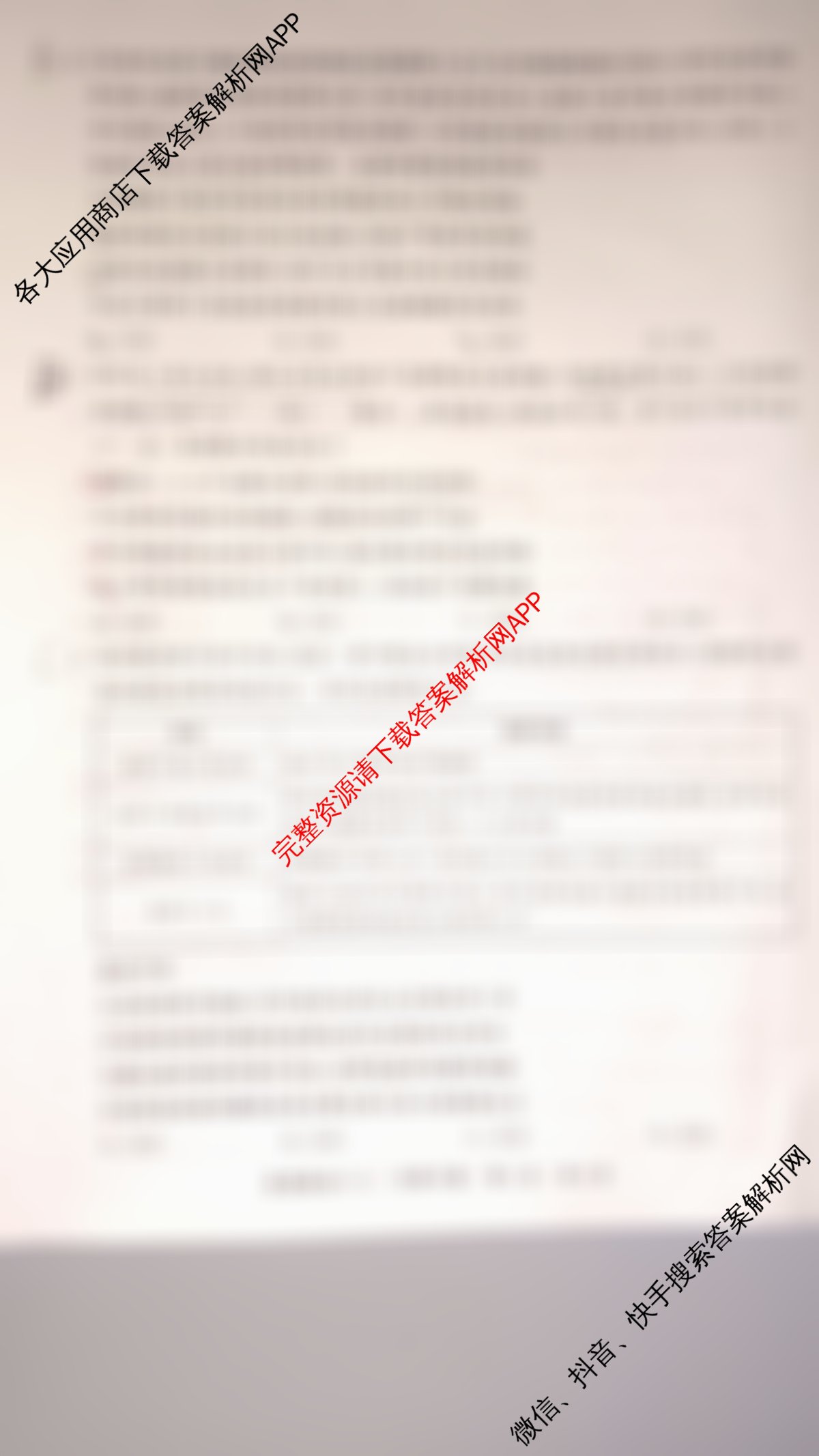 冲刺新高考2026届高考仿真训练(T8)(八)8各科答案及试卷: 含化学(河南专版) 历史(HBZB) 物理(HBZB)试卷解析政治试题