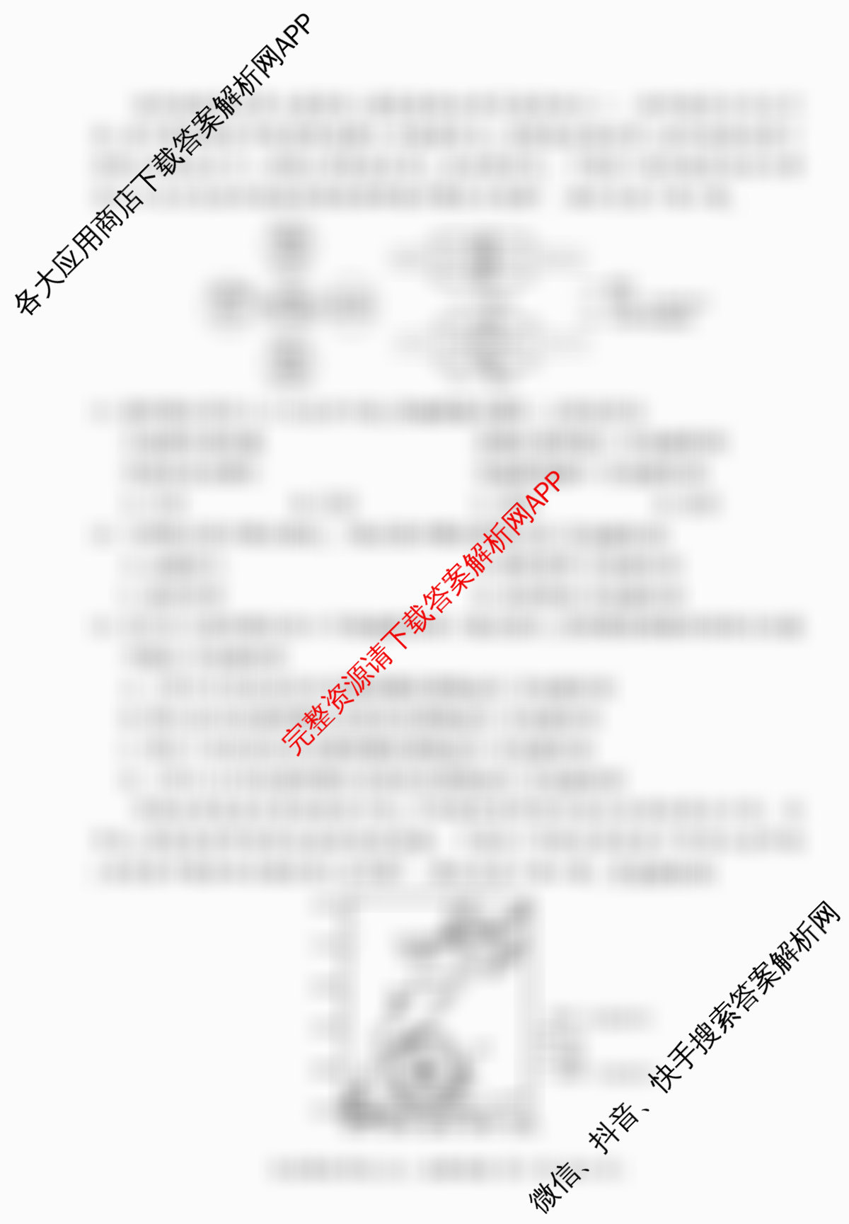 百师联盟2026届高三仿真模拟考试(五): 含化学(百L)、物理(百X)、生物(百E)试卷解析地理试题