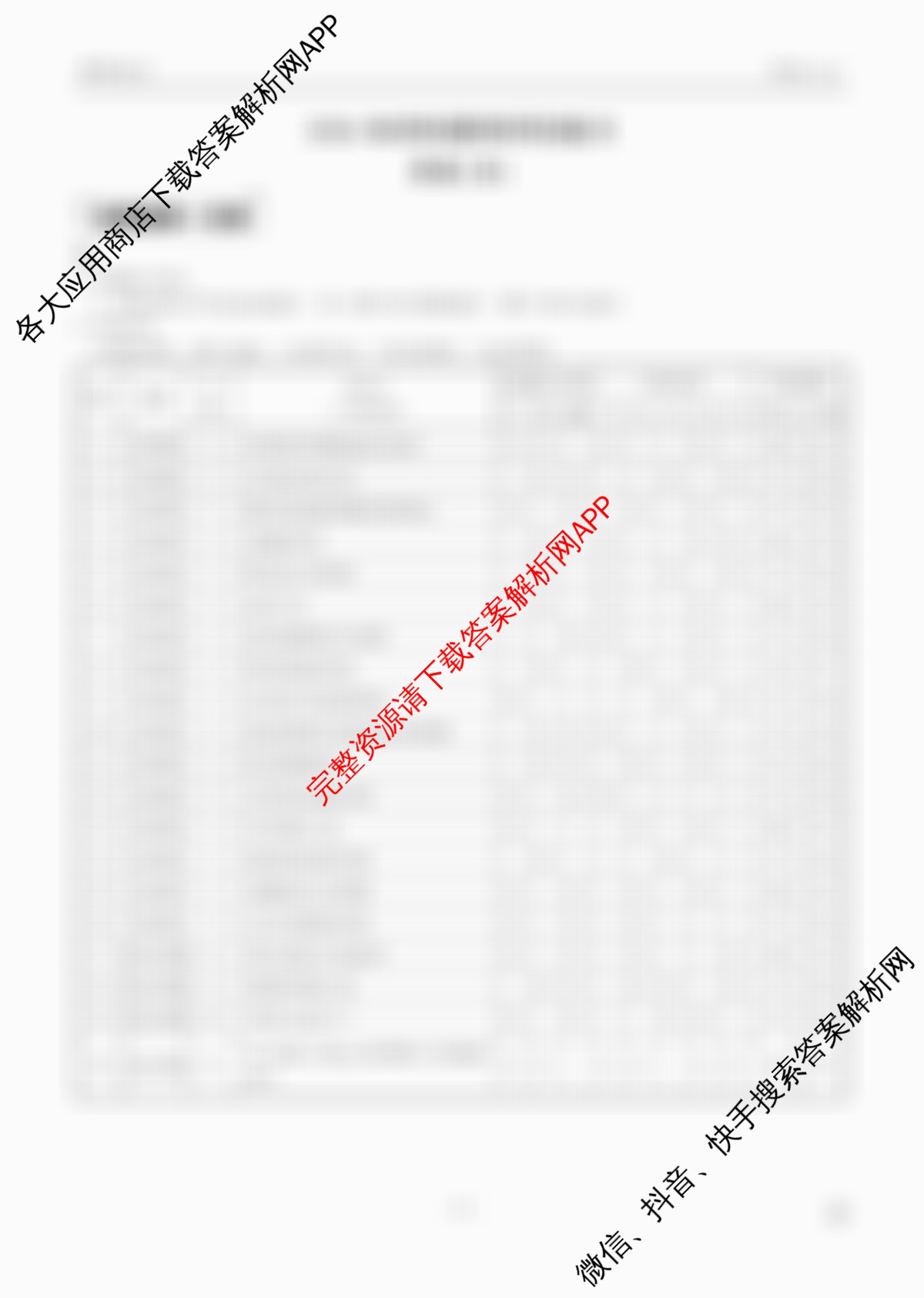 衡水金卷先享题2026年学科素养评价练(五)5各科答案及试卷（含化学(JS)【江苏专版】 历史(CY)【重庆专版】 物理(HN)【湖南专版】等90份）历史答案