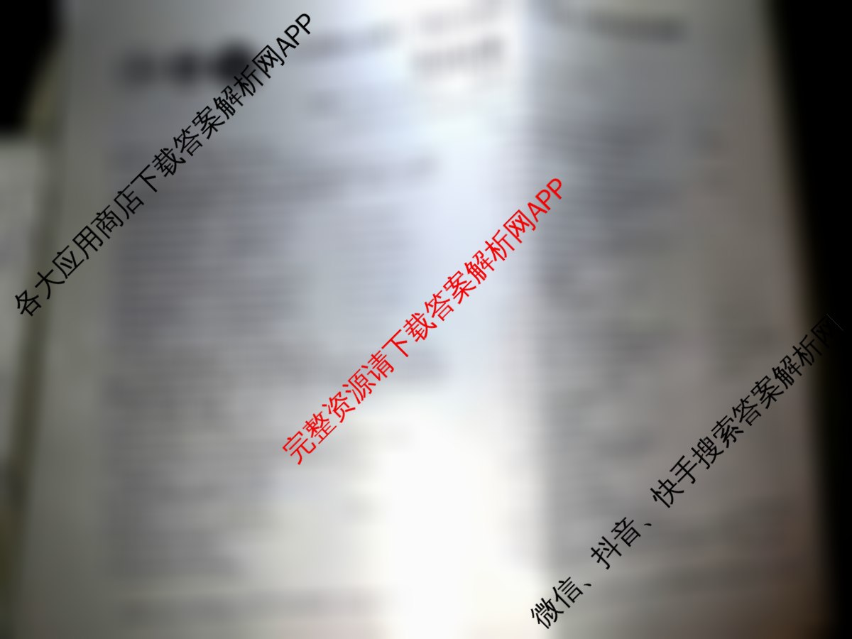 A10联盟&宿州十三校2025级高一上学期11月期中质量检测各科答案及试卷（含历史(A) 化学(人教版A) 物理(C)等）英语试题