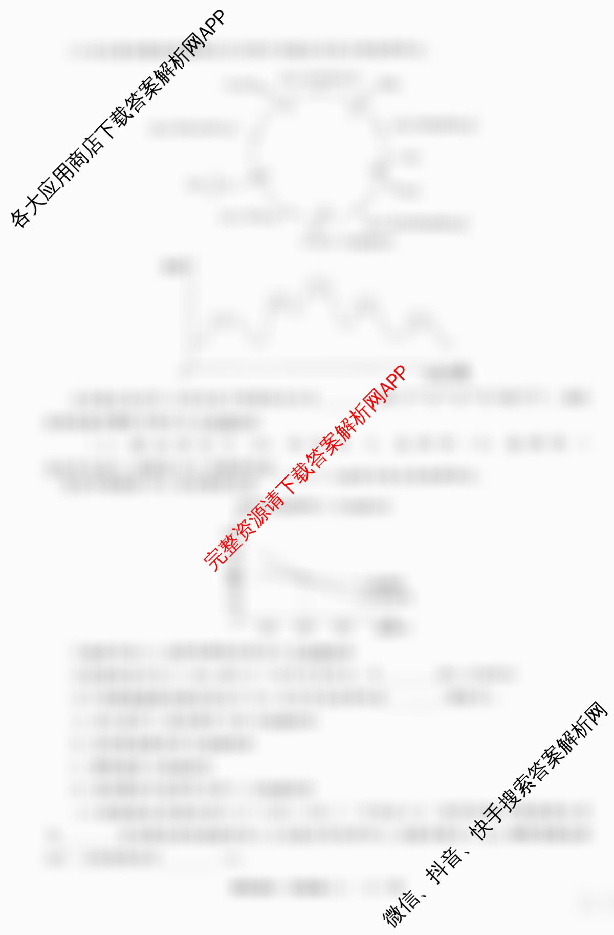 天舟高考衡中同卷2026年普通高等学校招生全国统一考试模拟信息卷(二)2（35科全）理综试题