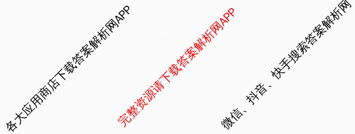 2025年文博志鸿河北省新中考核心模拟卷各科答案及试卷（7科全）化学试题