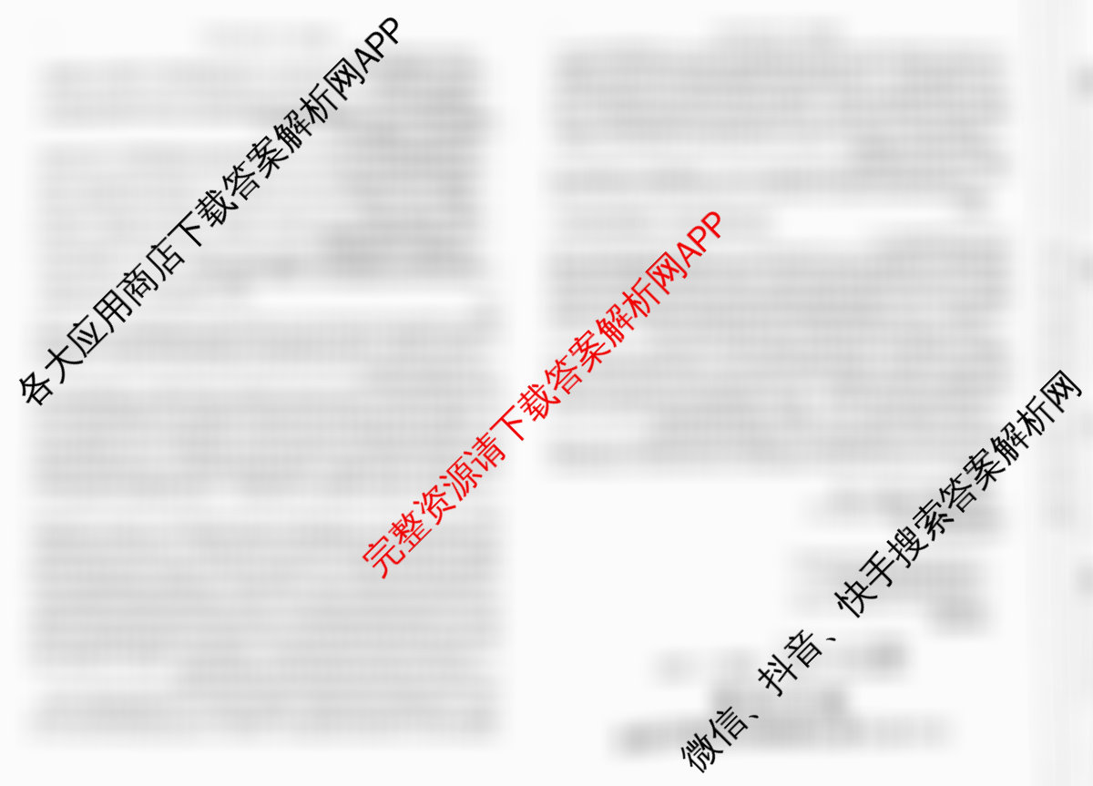 2024年三新协同教研共同体高三联考(12.19-20)各科答案及试卷（27科全）语文试题