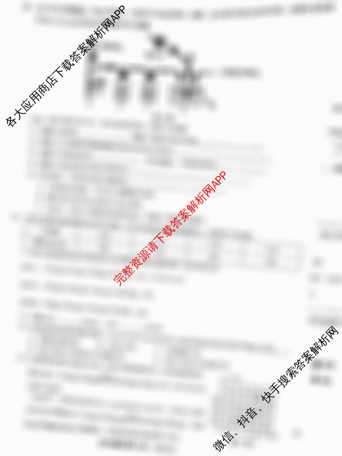 新高考金卷2025届全国II卷模拟卷(一)（含化学、历史、政治等）化学试题