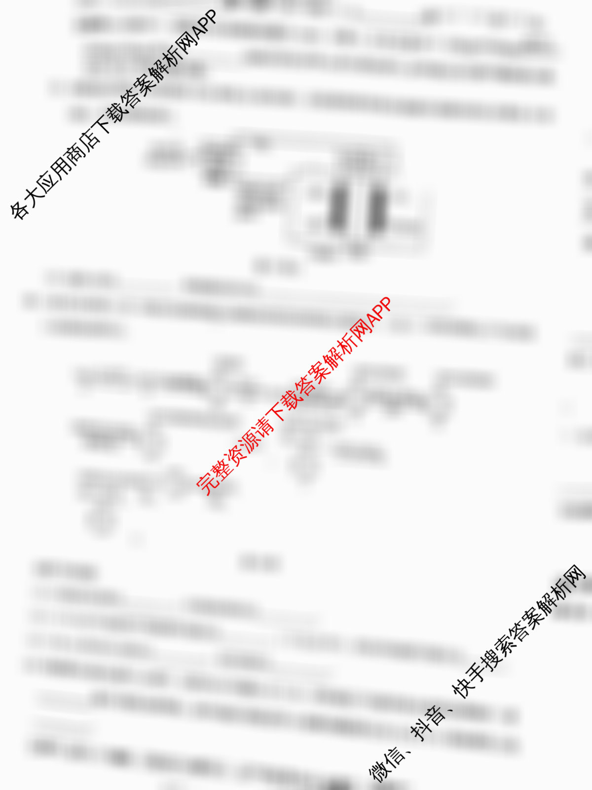 新高考金卷2025届全国II卷模拟卷(一)（含化学、历史、政治等）化学试题