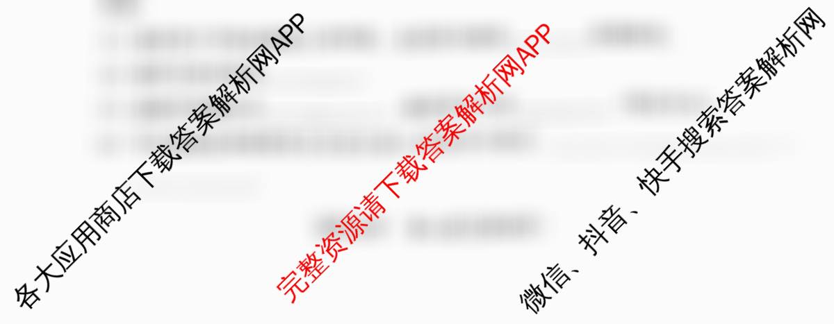 2025年文博志鸿河北省新中考核心模拟卷各科答案及试卷（7科全）化学试题