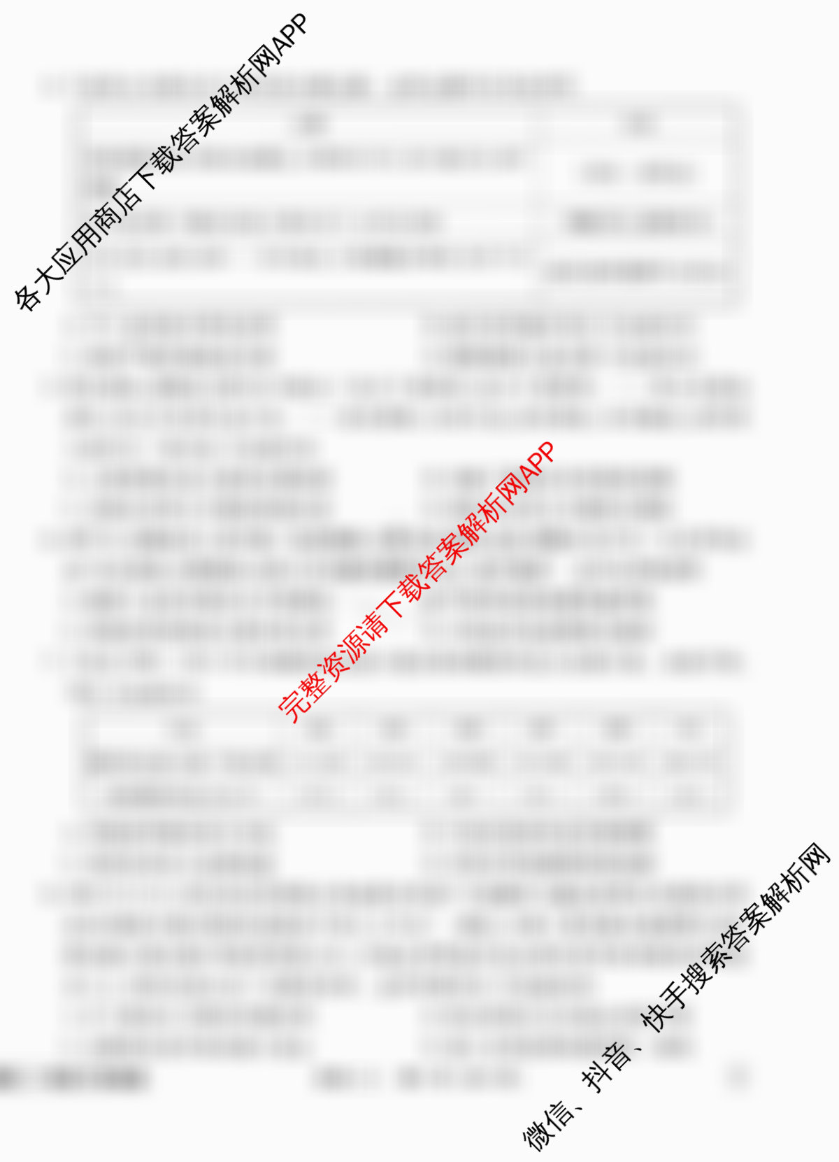 衡水金卷先享题夯基卷 2026年普通高等学校招生全国统一考试模拟 (二)2试卷及答案汇总（33科全）历史试题