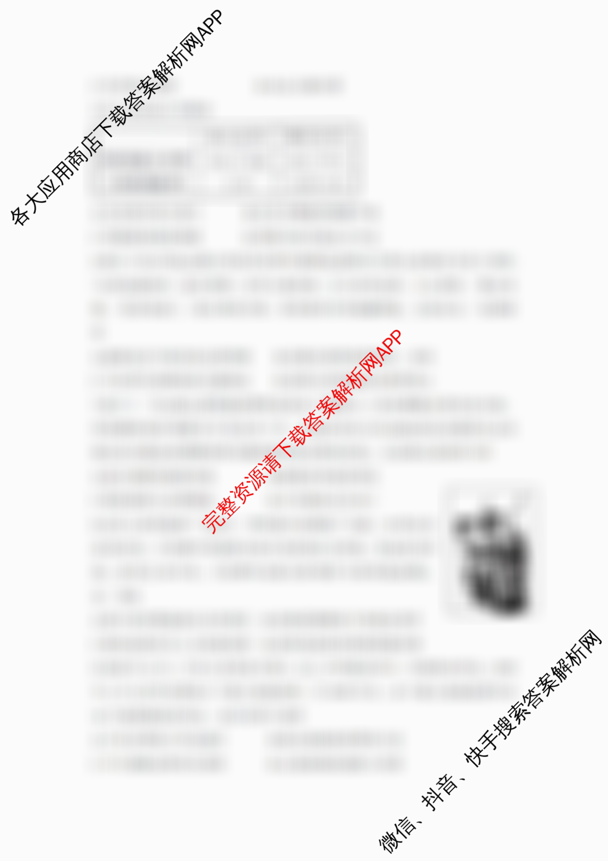 湖南省2026届高三学情调研(二)（含数学、生物、语文等9份）历史试题