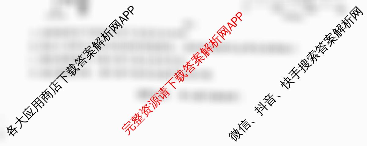 2025年文博志鸿河北省新中考核心模拟卷各科答案及试卷（7科全）化学试题