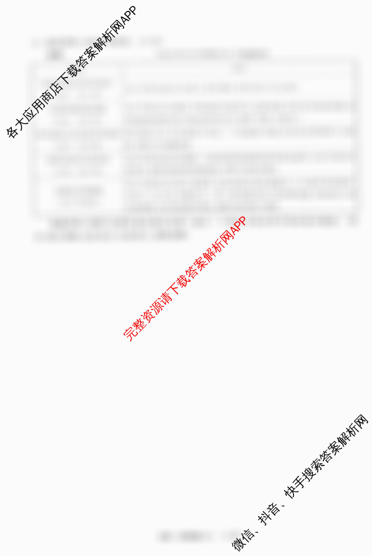 天舟高考衡中同卷2026年普通高等学校招生全国统一考试模拟信息卷(六)6各科答案及试卷（含物理(HJ) 地理(WY) 历史(WY)等35份）历史试题