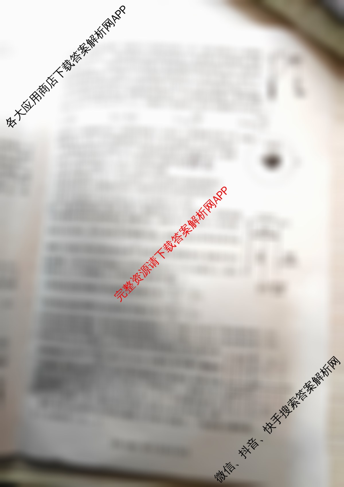 2024年三新协同教研共同体高三联考(12.19-20)各科答案及试卷（27科全）物理试题