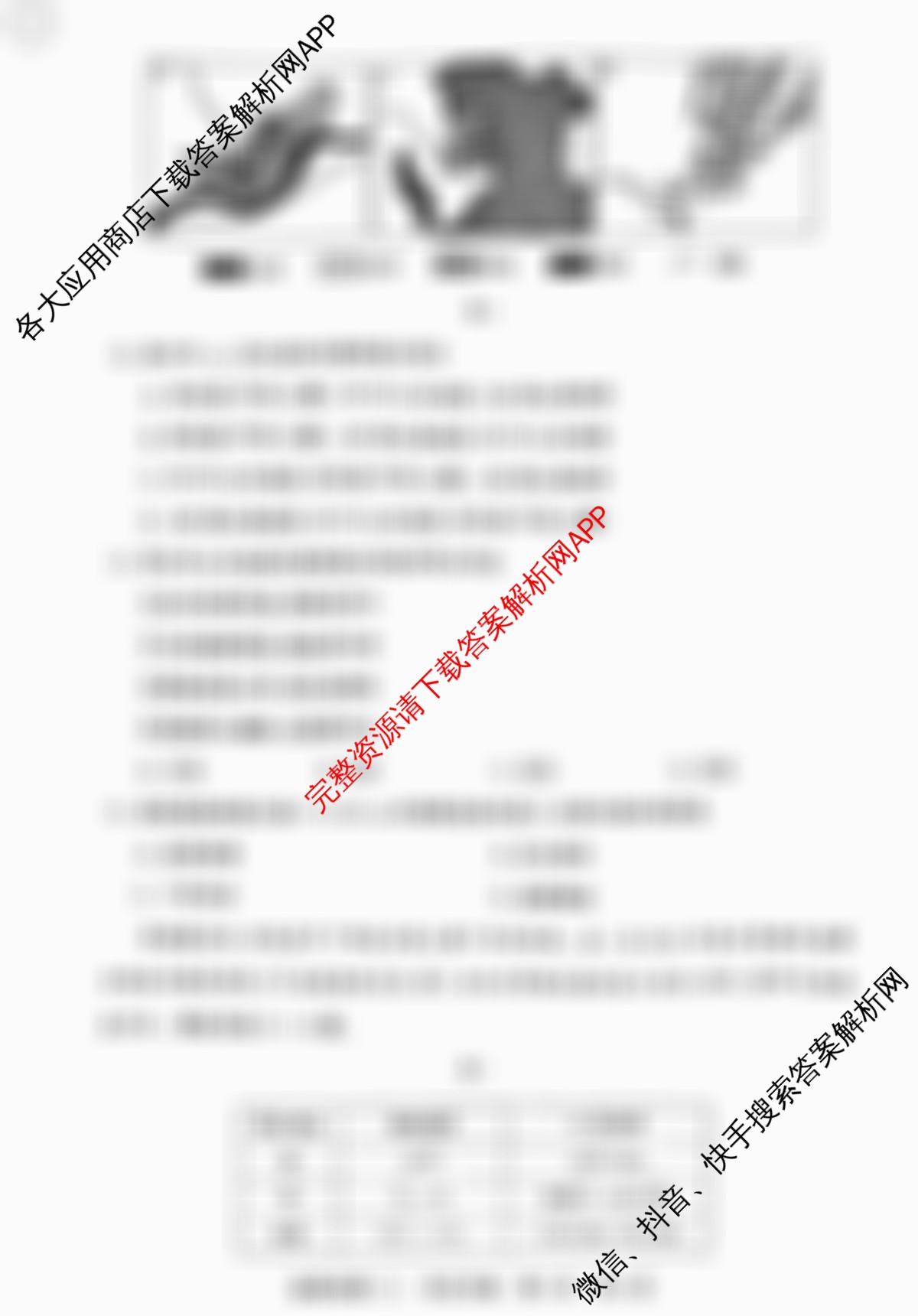 冲刺新高考2026届高考仿真模拟卷(T8)(三)3各科答案及试卷（含历史、物理(河北专版)、地理(河北专版)等20份）地理试题