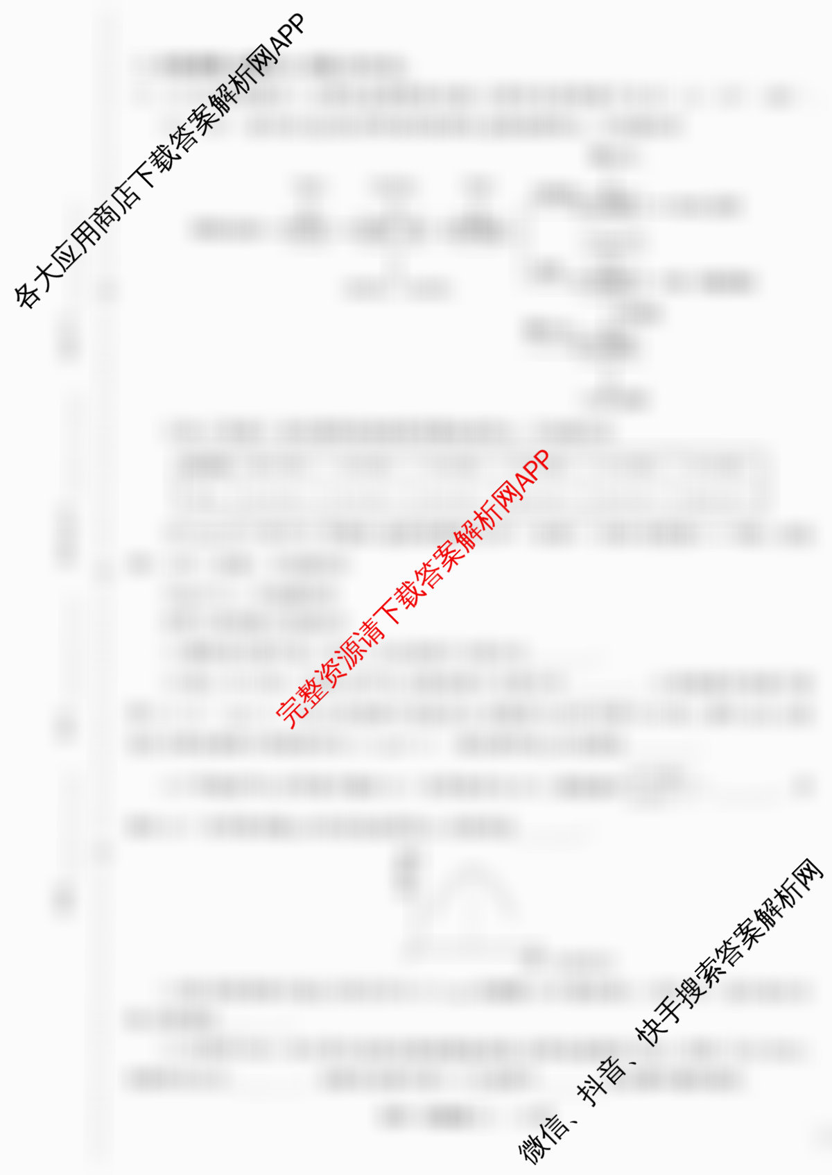 天舟高考衡中同卷2026年普通高等学校招生全国统一考试模拟信息卷(二)2各科答案及试卷（含政治(河南版)、文综(新疆版)、生物(湖北版)等）化学试题
